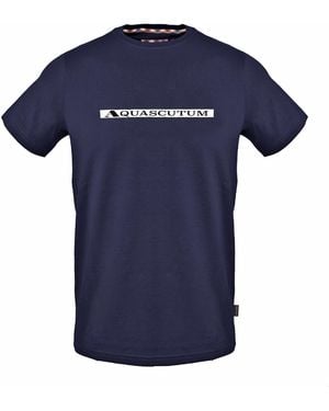 Aquascutum T-Shirt - Blue
