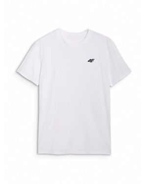 4F T-Shirt - White