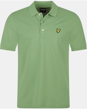 Lyle & Scott Basic Short Sleeve Polo Shirt - Green