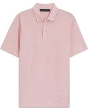 BOSS Cotton Short Sleeve Polo Shirt - Pink