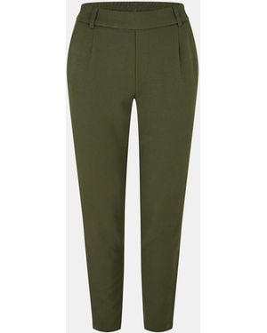 Vila Slim Fit Trousers - Green