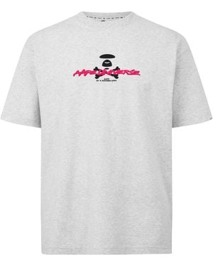 Aape Bone Unvs Tee Sn63 - White