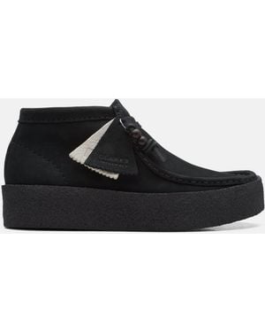 Clarks Wallabee Cup Boots - Black