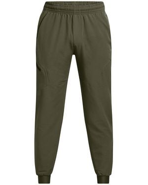 Under Armour Unstoppable Closed Hem Woven Joggers - Green