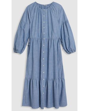 Levi's Jolene Long Maxi Dress - Blue
