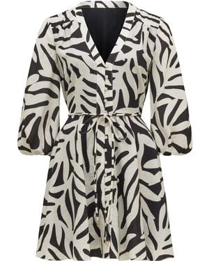 Forever New Alicia Rope Tie Mini Dress - Black