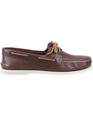 Sperry Top-Sider Authentic 2 Eye Boat Shoes - Brown