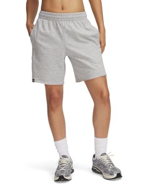 Under Armour Fleece Jogger Shorts - Grey