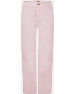 BOSS Tachini2 Chino Trousers, Chino Style - Pink