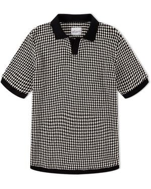 Albam Open Coll Polo - Black