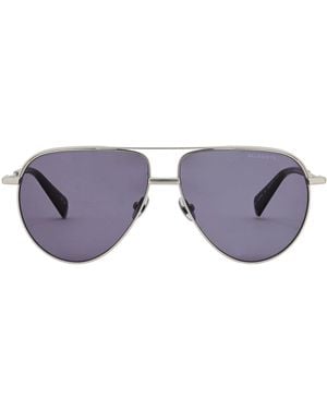 AllSaints Aviator Sunglasses - Purple
