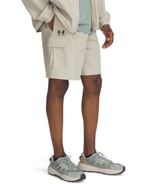 Under Armour Vibe Woven Cargo Shorts - White