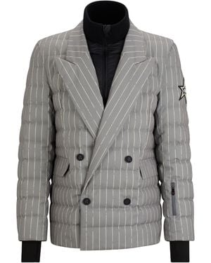 BOSS Weather-Resistant Ski Jacket - Grey