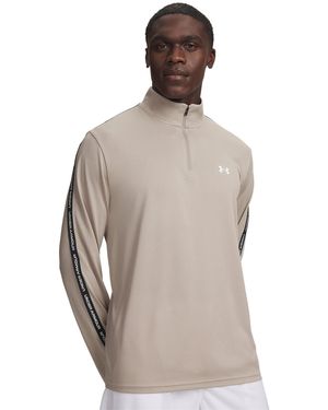 Under Armour Tech ½ Zip Long Sleeve - Brown