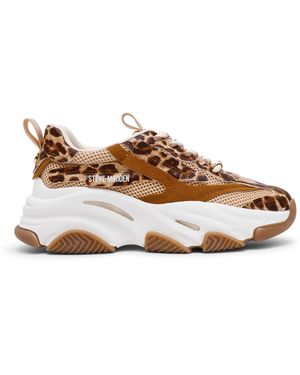 Steve Madden Possession Chunky Trainers - Brown