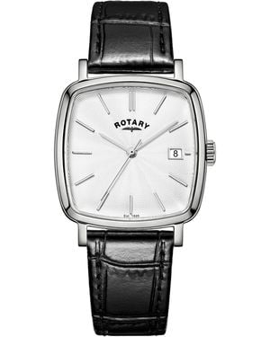 Rotary Heritage Astoria Square Ss Watc - Metallic