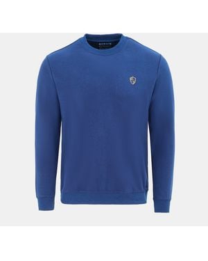 Howick Crew Neck Jumper - Blue