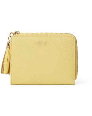Osprey Molly Leather Matinee Purse - Yellow