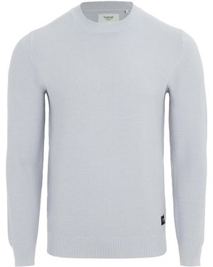 Firetrap Crew Neck Jumper Knitted Pullover - Grey