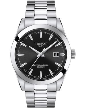 Tissot Gentleman Automatic Stainless Steel Watch - Metallic