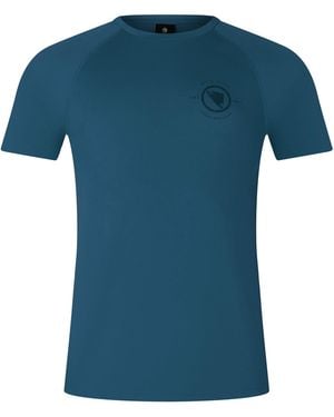 Endura Loop/Tech Tee - Blue