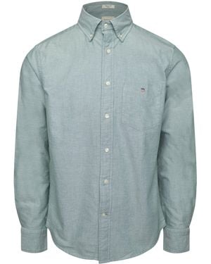 GANT Reg Oxford Shirt L - Blue
