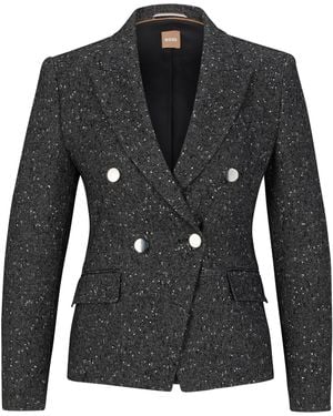 BOSS Jocanah Suit Jacket - Black