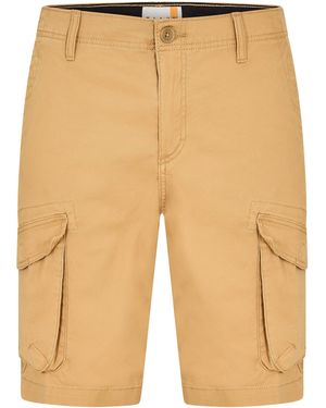Timberland Twill Cargo Shorts - Natural