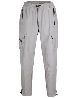 Everlast Nrg Cargo Closed Hem Woven Joggers - Grey