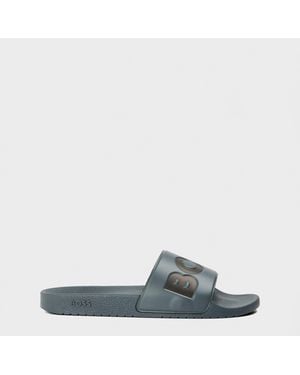 BOSS Aryeh Sliders, Comfy Footbed Sandals - Multicolour