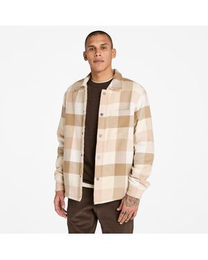 Timberland Timb Sherpa Overshirt - Natural