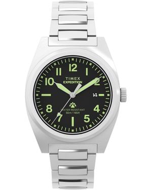 Timex Expedition Analogue Quartz Watch - Metallic