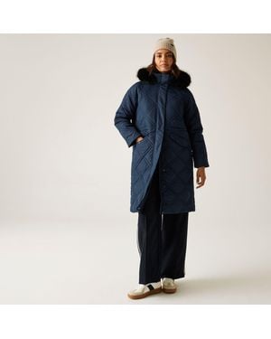 Regatta Freyla Water Resistant Insulated Quilted Jacket - Blue