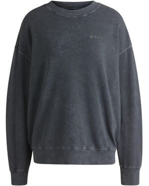 BOSS C Elaslogan Short Sleeve Polo Shirt - Grey