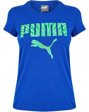 PUMA (10) Bt 454 Ss Tee - Blue