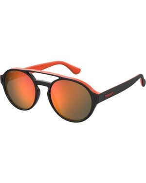 Havaianas Sancho Round Sunglasses - Red