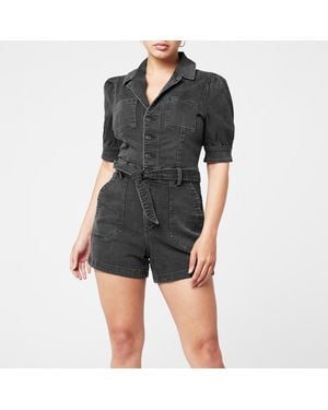 PAIGE Mayslie Romper - Black