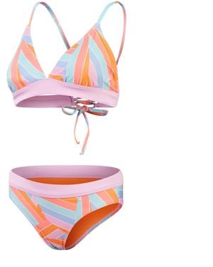 Speedo Banded Two Piece Swimsuit - Orange