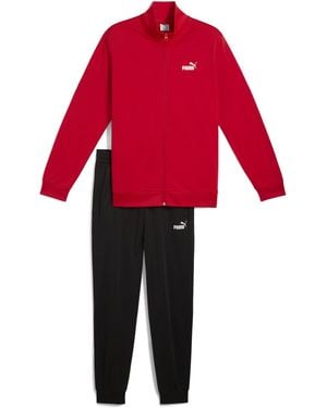 PUMA Ess Poly Suit Cl Tracksuit - Red