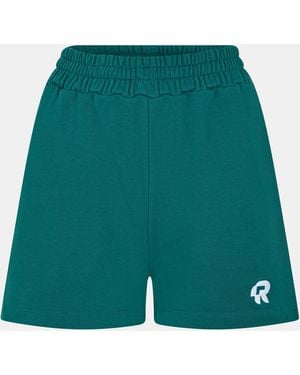 Red Run Shorts - Green