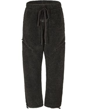Fear Of God Open Hem Fleece Jogging Bottoms - Black
