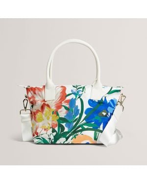 Ted Baker Printed Tote Bag - Blue