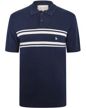 Jack Wills Short Sleeve Polo Shirt - Blue