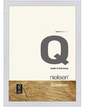 nielsen Quadrum Wooden Picture Frame With Glass Front - Metallic