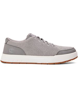 Timberland Maple Grove Low Lace Up Trainer Lig - Grey