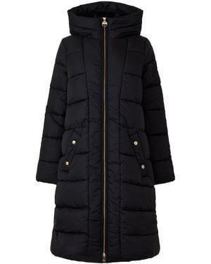 Barbour Brantley Long Puffer Jacket - Black