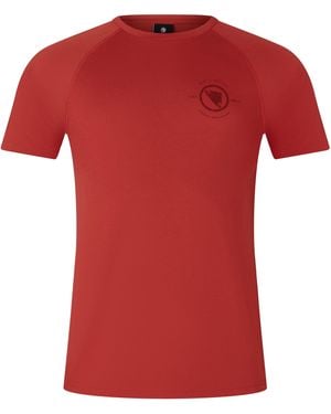 Endura Loop/Tech Tee - Red