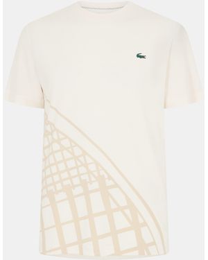 Lacoste Us Open Short-Sleeve Performance T-Shirt - White