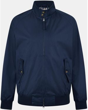 Aquascutum Weather Resistant Harrington Jacket - Blue
