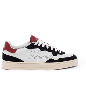 P448 Bali Rosso Court Trainers - Multicolour